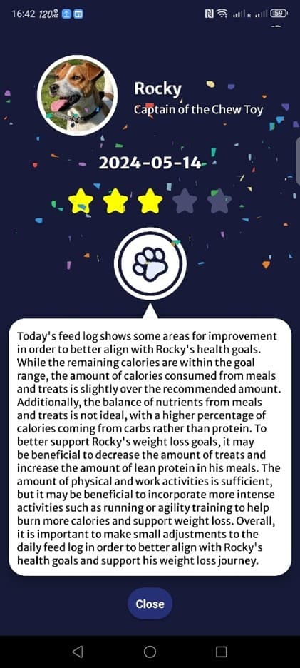 Your Dog’s Dashboard & Daily Log screenshot 13