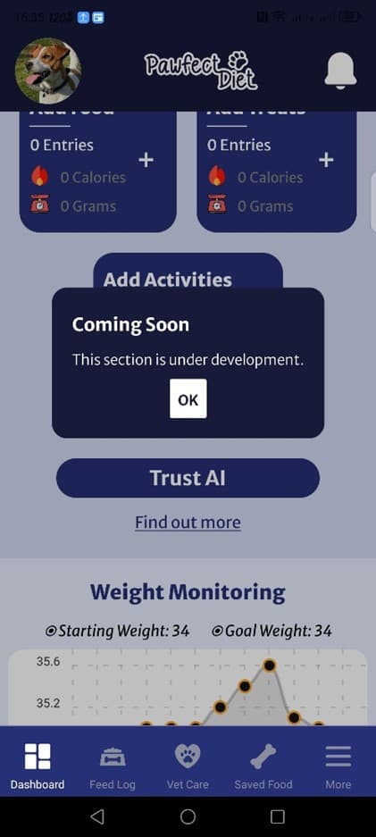 Your Dog’s Dashboard & Daily Log screenshot 3