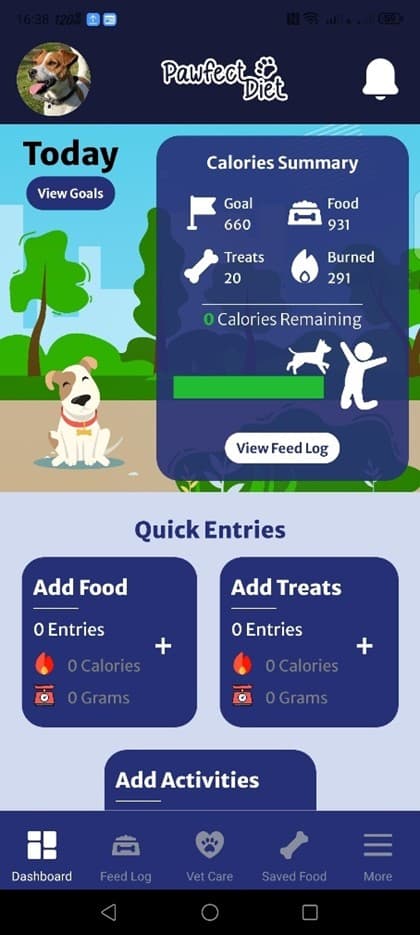 Your Dog’s Dashboard & Daily Log screenshot 6