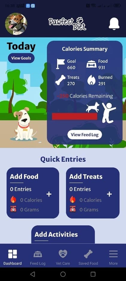 Your Dog’s Dashboard & Daily Log screenshot 7