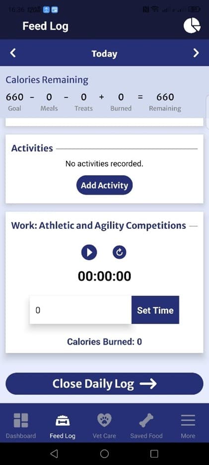 Your Dog’s Dashboard & Daily Log screenshot 9